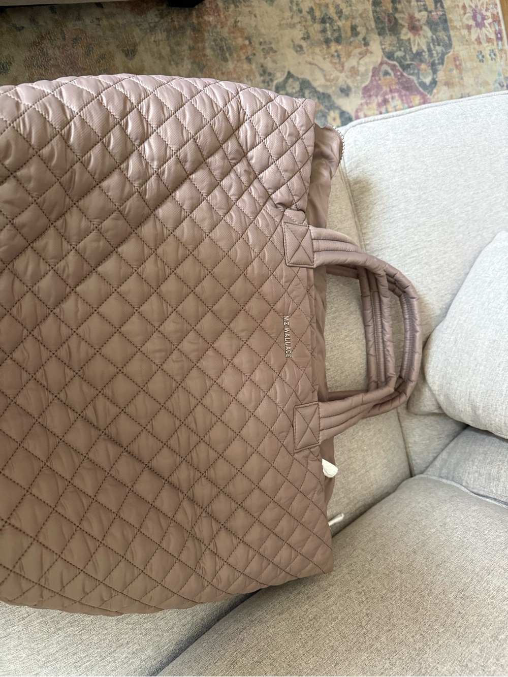 NWT MZ Wallace Large Metro Tote deluxe in Mauve